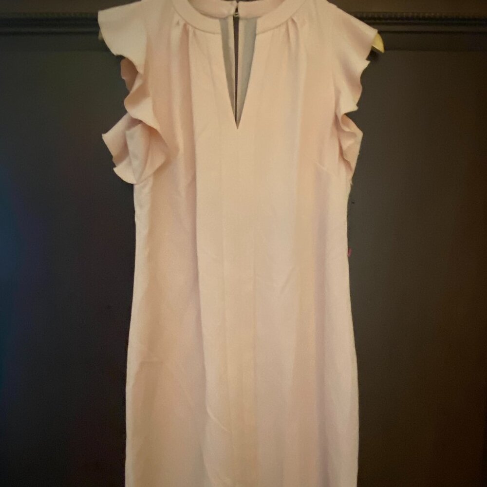 NWOT Vince Camuto Pale Pink Sheath Dress - Size 4